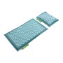 Килимок акупунктурний з подушкою 4FIZJO Eco Mat Аплікатор Кузнєцова 4FJ0180 Turquoise/Turquoise