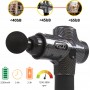 Ручний перкусійний масажер 4FIZJO Massage Gun Ultra 100 Вт (масажний пістолет) MG02