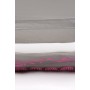 Килимок акупунктурний з валиком SportVida Аплікатор Кузнєцова 130 x 50 см SV-HK0409 Grey/Pink