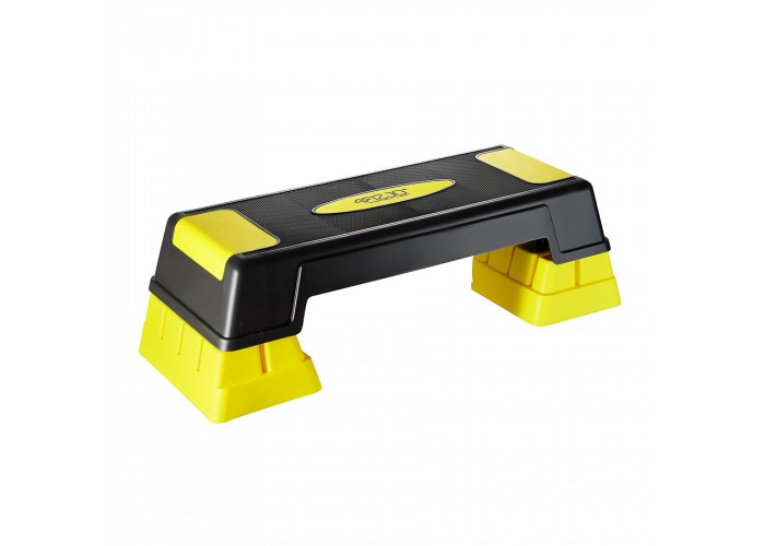 Степ-платформа 3-ступінчаста 4FIZJO PRO 4FJ0225 Black/Yellow