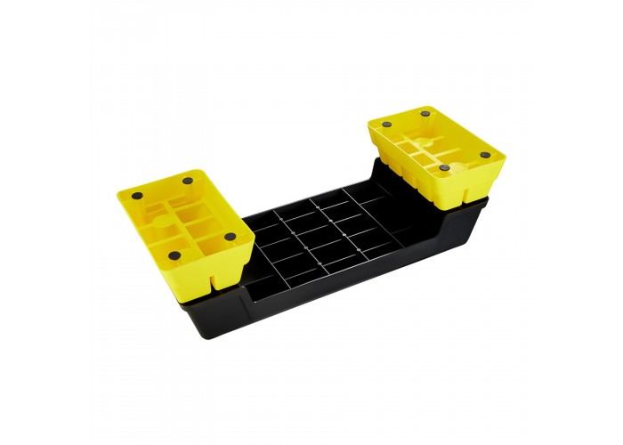 Степ-платформа 3-ступінчаста 4FIZJO PRO 4FJ0225 Black/Yellow