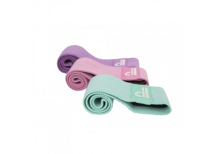 Резинки для фітнесу з тканини Majestic Sport Hip Band набір 3 шт 13-37 кг M-HB-4503