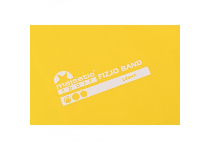 Стрічка-еспандер Majestic Sport FizjoBand 200 х 15 см для спорту та реабілітації 2-4 кг 34750