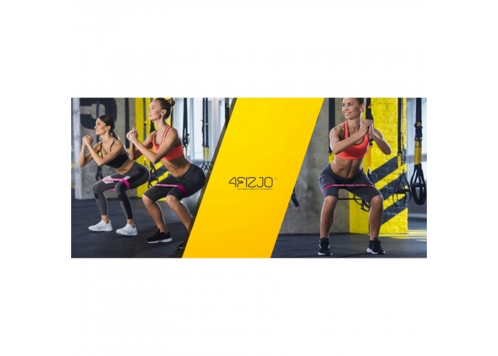 Резинки для фітнесу 4FIZJO Mini Power Band набір 5 шт 1-20 кг 4FJ0186