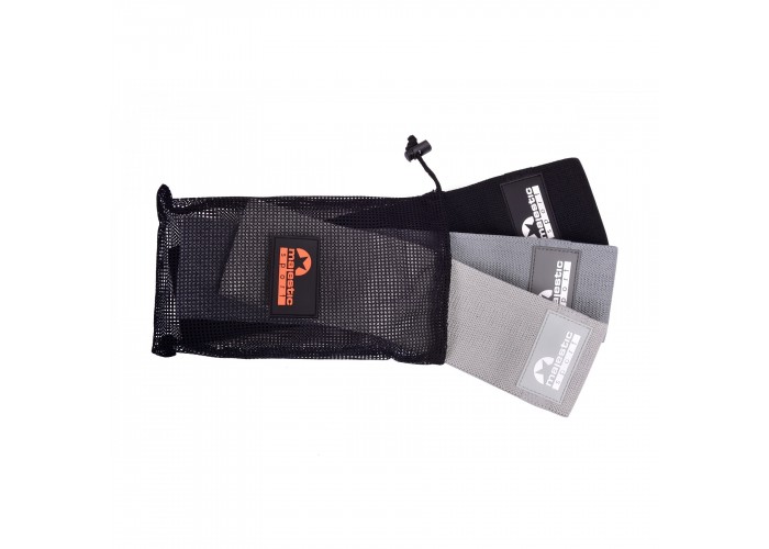Резинки для фітнесу з тканини Majestic Sport Hip Band набір 3 шт 13-37 кг M-HB-4504