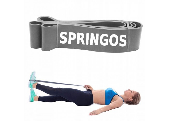 Еспандер-петля (резина для фітнесу і спорту) Springos Power Band 46 мм 27-36 кг PB0004