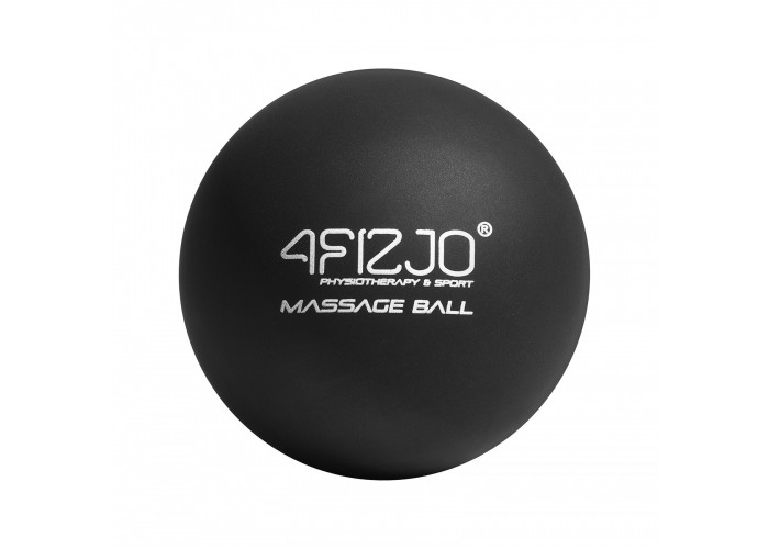 Масажний м'яч 4FIZJO Lacrosse Ball 6.25 см 4FJ1196 Black