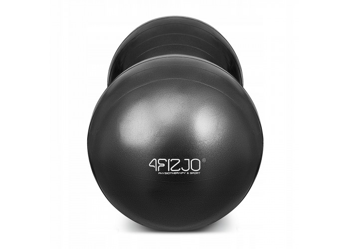 М'яч для фітнесу (арахіс) 4FIZJO Air Ball Peanut 45 x 90 см Anti-Burst 4FJ0282