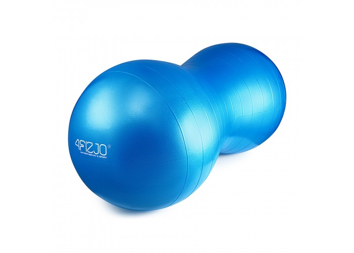 М'яч для фітнесу (арахіс) 4FIZJO Air Ball Peanut 45 x 90 см Anti-Burst 4FJ0283
