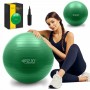 М'яч для фітнесу (фітбол) 4FIZJO 75 см Anti-Burst 4FJ0029 Green