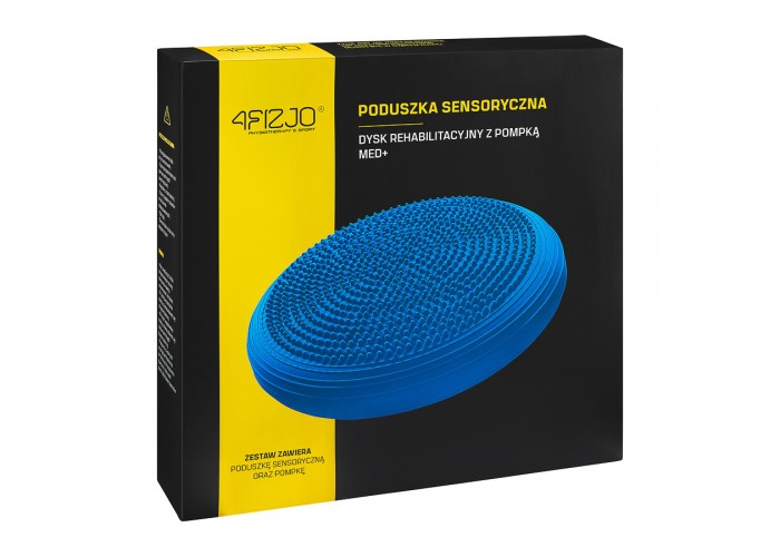 Балансувальна подушка (сенсомоторна) масажна 4FIZJO XXL MED+ 4FJ0130 Blue