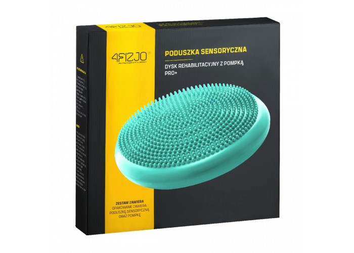 Балансувальна подушка-диск 4FIZJO PRO+ 33 см (сенсомоторна) масажна 4FJ0313 Mint