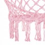 Підвісне крісло-гойдалка (плетене) Springos SPR0021 Pink