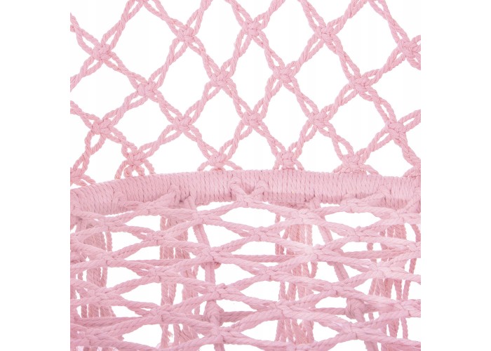 Підвісне крісло-гойдалка (плетене) Springos SPR0021 Pink