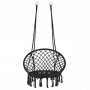 Підвісне крісло-гойдалка (плетене) Springos SPR0022 Black