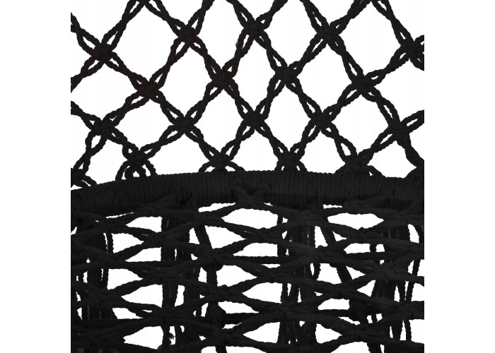 Підвісне крісло-гойдалка (плетене) Springos SPR0022 Black