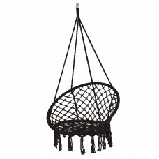 Підвісне крісло-гойдалка (плетене) Springos SPR0022 Black