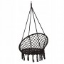 Підвісне крісло-гойдалка (плетене) Springos SPR0022 Black