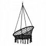 Підвісне крісло-гойдалка (плетене) Springos SPR0041 Black