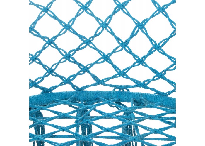 Підвісне крісло-гойдалка (плетене) Springos SPR0025 Blue