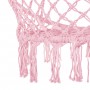 Підвісне крісло-гойдалка (плетене) Springos SPR0042 Pink