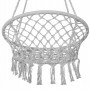 Підвісне крісло-гойдалка (плетене) Springos SPR0011 Grey