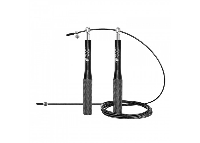 Скакалка швидкісна для кросфіту 4FIZJO Speed Rope 4FJ1158 Black