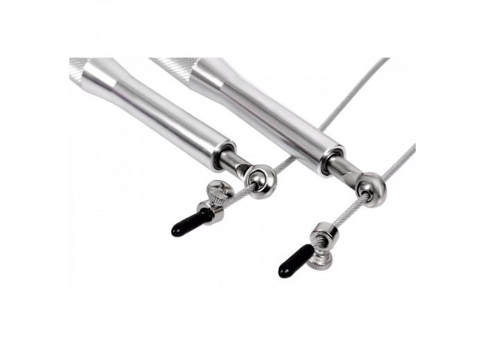 Скакалка швидкісна для кросфіту Majestic Sport Speed Rope GVA6019/GREY