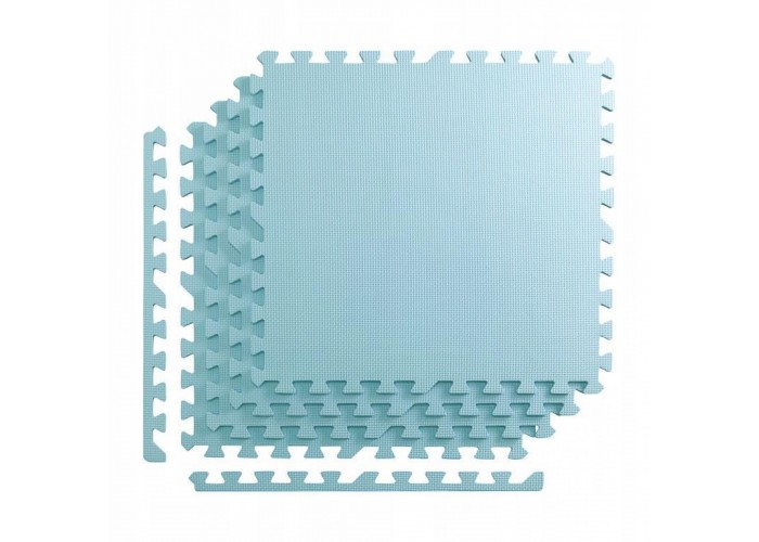 Мат-пазл (ласточкин хвіст) 4FIZJO Mat Puzzle EVA 120 x 120 x 1 cм 4FJ0073 Light Blue