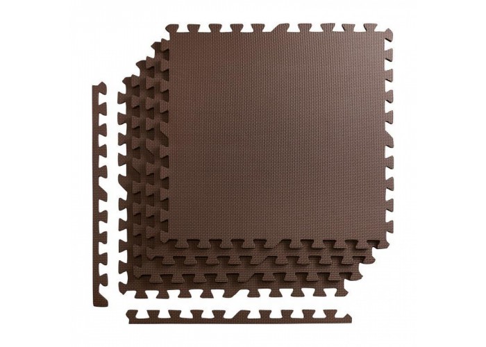Мат-пазл (ласточкин хвіст) 4FIZJO Mat Puzzle EVA 120 x 120 x 1 cм 4FJ0074 Braun