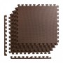 Мат-пазл (ласточкин хвіст) 4FIZJO Mat Puzzle EVA 120 x 120 x 1 cм 4FJ0074 Braun
