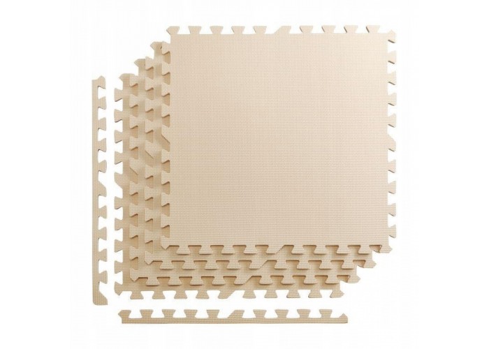 Мат-пазл (ласточкин хвіст) 4FIZJO Mat Puzzle EVA 120 x 120 x 1 cм 4FJ0075 Beige