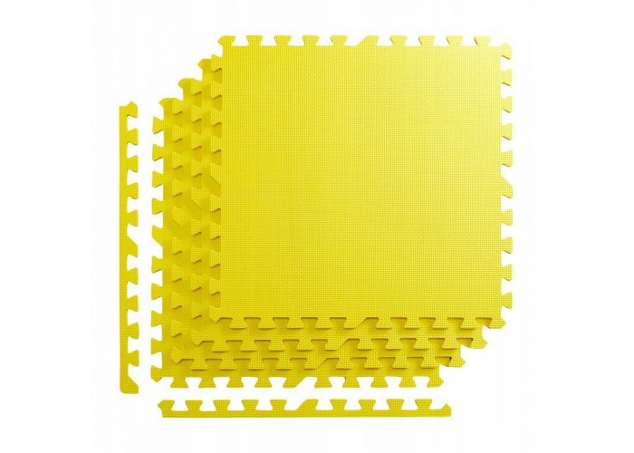 Мат-пазл (ласточкин хвіст) 4FIZJO Mat Puzzle EVA 120 x 120 x 1 cм 4FJ0076 Yellow