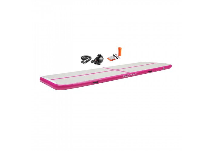 Мат гімнастичний надувний 4FIZJO Air Track Mat 400 x 100 x 10 cм 4FJ0094