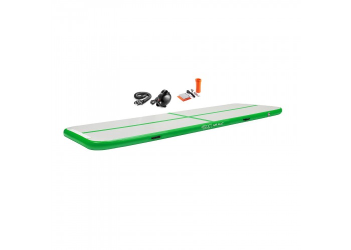 Мат гімнастичний надувний 4FIZJO Air Track Mat 500 x 100 x 15 см 4FJ0366