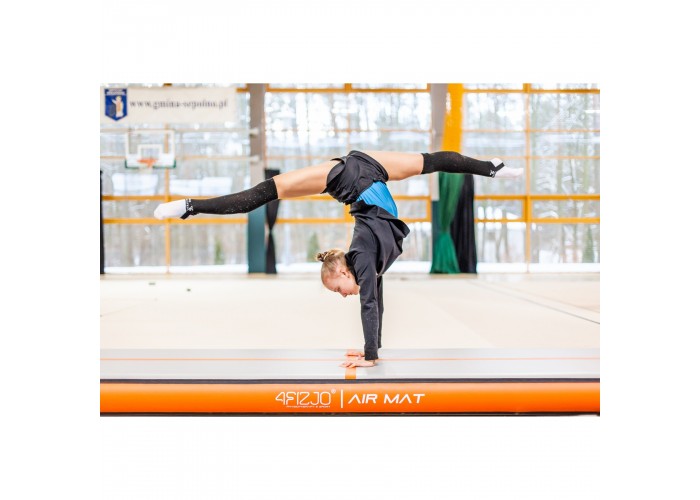 Мат гімнастичний надувний 4FIZJO Air Track Mat 400 x 100 x 15 см 4FJ0367