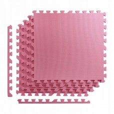 Мат-пазл (ласточкин хвіст) 4FIZJO Mat Puzzle EVA 120 x 120 x 1 cм 4FJ0079 Pink