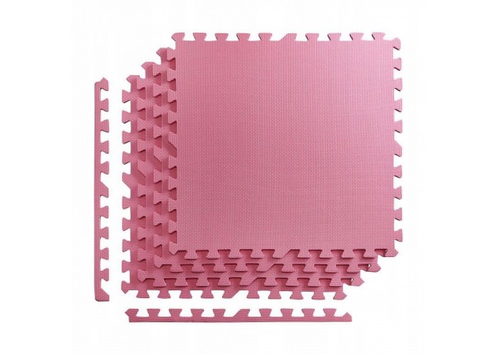 Мат-пазл (ласточкин хвіст) 4FIZJO Mat Puzzle EVA 120 x 120 x 1 cм 4FJ0079 Pink