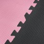 Мат-пазл (ласточкин хвіст) 4FIZJO Mat Puzzle EVA 180 x 180 x 1 cм 4FJ0157 Black/Grey/Pink