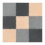 Мат-пазл (ласточкин хвіст) 4FIZJO Mat Puzzle EVA 180 x 180 x 1 cм 4FJ0158 Black/Grey/Biege