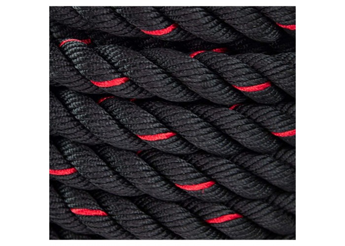 Канат тренувальний 4FIZJO Battle Rope 9 м для кросфіту 4FJ0361