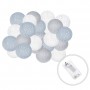 Гірлянда на батарейках Springos Cotton Balls 4 м 20 LED CL0039 Warm White