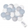 Гірлянда на батарейках Springos Cotton Balls 4 м 20 LED CL0039 Warm White