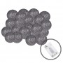 Гірлянда на батарейках Springos Cotton Balls 6 м 30 LED CL0060 Warm White