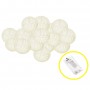 Гірлянда на батарейках Springos Cotton Balls 2 м 10 LED CL0032 Warm White