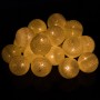 Гірлянда на батарейках Springos Cotton Balls 4 м 20 LED CL0042 Warm White