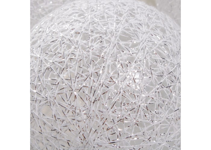 Гірлянда на батарейках Springos Cotton Balls 2 м 10 LED CL0033 Warm White