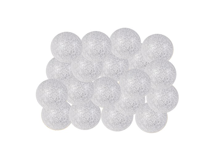 Гірлянда на батарейках Springos Cotton Balls 4 м 20 LED CL0043 Warm White