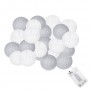 Гірлянда на батарейках Springos Cotton Balls 6 м 30 LED CL0053 Warm White