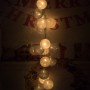 Гірлянда на батарейках Springos Cotton Balls 6 м 30 LED CL0053 Warm White